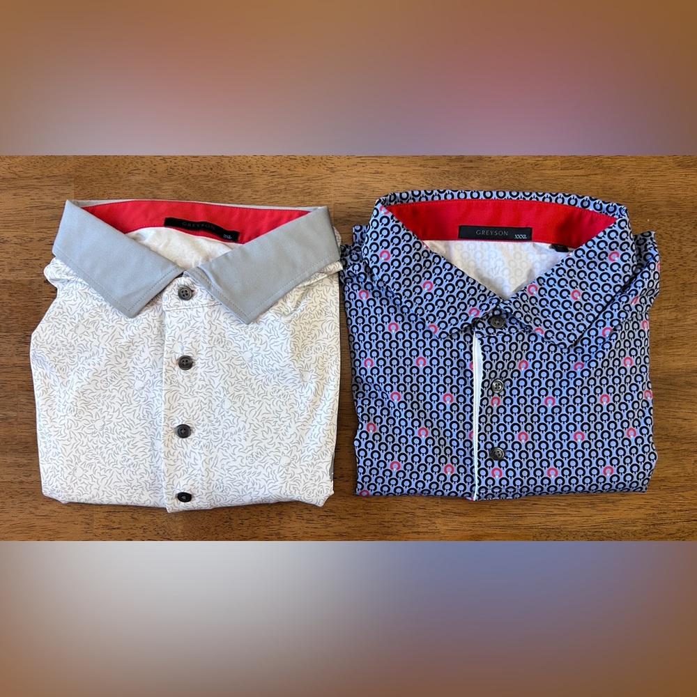 Greyson Golf 3x XXXL Polos - NWOT
